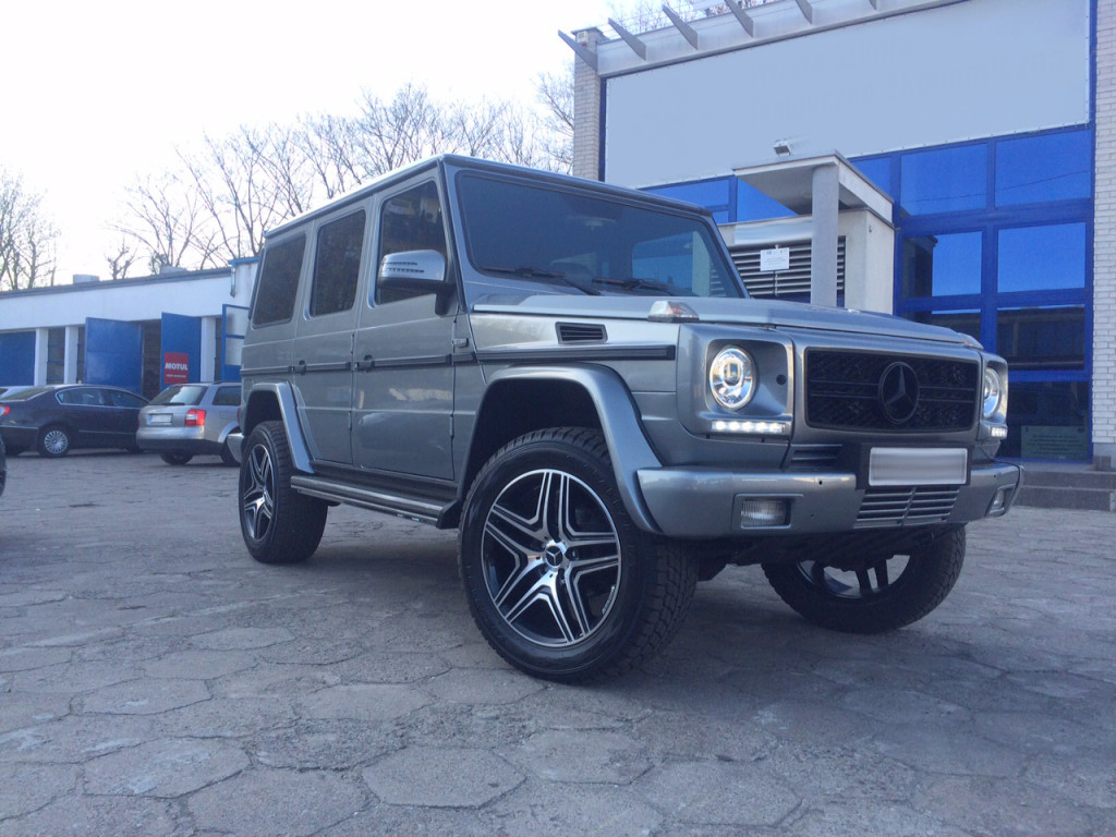 Бампер g463 amg